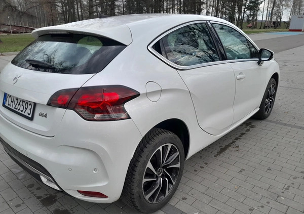 Citroen DS4 cena 43900 przebieg: 158000, rok produkcji 2017 z Chrzanów małe 781